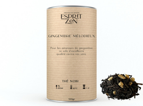 Thé Noir "Gingembre Mélodieux"