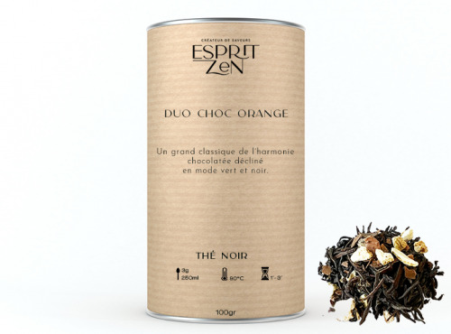 Thé Noir - "Duo Choc Orange"