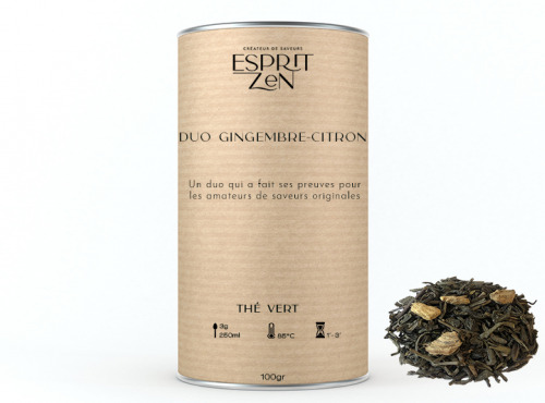 Thé Vert "Duo gingembre citron"