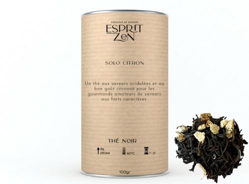 Thé Noir "Solo Citron"