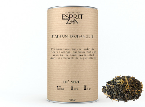 Thé Vert - "Parfum d'oranger"