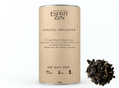 Thé Bleu Vert - "Oolong Mentholé"