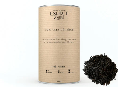 Thé Noir - "Earl Grey Déthéiné"