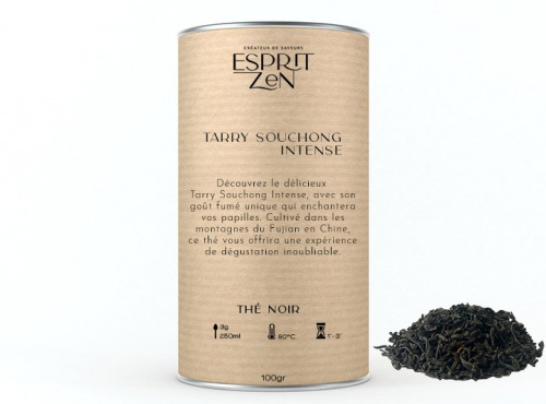 Thé Noir " Tarry Souchong " Intense - Fumé