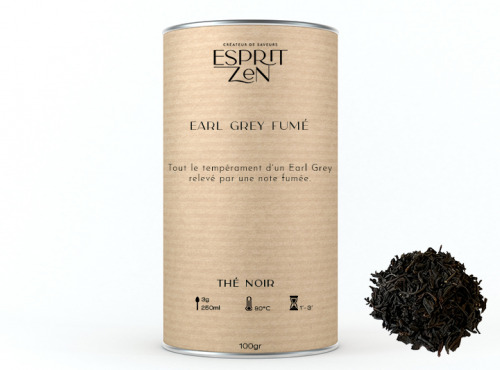 Thé Noir "Earl Grey Fumé"