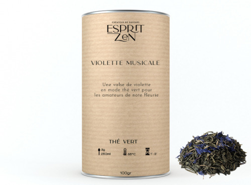 Thé Vert - "Violette musicale"